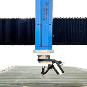 <span class=keywords><strong>Forplus</strong></span> เครื่องตัดหินแกรนิตเจ็ทน้ำ CNC แบบ5แกนความแม่นยำสูงระบบเครื่องจักรหิน - Product Image 5