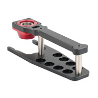 Guide de perçage vertical pour panneaux perforés, outil de positionnement MFT pour le travail du bois et le perçage de chevilles