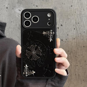 Cover per <span class=keywords><strong>iPhone</strong></span> 17 Air Cromata Fai-da-Te Design 3D Trendy a Croce per <span class=keywords><strong>iPhone</strong></span> 16 15 14 Pro Max Cuore <span class=keywords><strong>13</strong></span> Plus Accessori per Custodie Telefoni Cellulari - Product Image 3