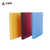 Plaques acryliques en plastique coulé de couleur unie vierge à 100 % HUASHUAITE, 2 mm, 4 mm, 6 mm, 50 mm, pour enseignes