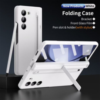 JOYPORODO hoesje voor Samsung Z Fold 5 met penhouder, hoesje voor Samsung Fold 6 met pen, hoesje voor Samsung Galaxy Z Fold 3 4 5 6