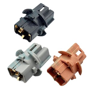 T20 Auto Connector <b>3</b>-<b>Pin</b> Plastic Black Gray Brown For Car Brake Light <b>Socket</b> RZ-01-A0006 - Product Image 2