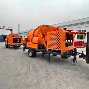 Máquina Combinada de Mezcla y Bombeo de 30-40m3/h, Bomba Mezcladora de Concreto Montada en <span class=keywords><strong>Remolque</strong></span> con Tuberías de 100m - Product Image 6