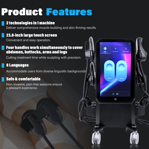 高品質プロ仕様ネオ電気筋肉刺激装置4ハンドルマシン（大型スクリーン付き） - Product Image 2