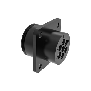 Conector Circular de Alta Corriente de 32 A, 7 Pines, Impermeable, con Bloqueo de Tornillo, IP65, Enchufe Industrial - Product Image 3