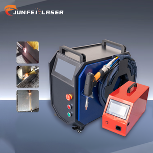 Machines de soudage laser à refroidissement par air JUNFEI 1000W 1500W, machine laser 4 en 1 à refroidissement par eau pour l'assemblage de composants structurels - Product Image 1