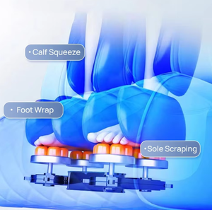 Sillón de Masaje Eléctrico de Cuerpo Completo Moderno con Sistema de Escaneo Corporal por IA y Gravedad Cero - Product Image 5