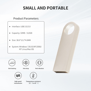 Promo Hadiah Kecil Flashdisk 3.0 8 Gb 16GB Kunci Logam USB Drive 32GB 64GB <span class=keywords><strong>Memory</strong></span> Stick dengan Terukir Disesuaikan Pencetakan LOGO - Product Image 3