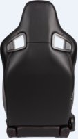 Asientos Deportivos Universales de Cuero PVC JBR1039RM en Negro, Rojo y Azul para Autos de Carreras