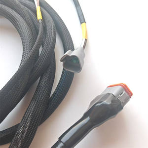 하네스 제조업체 DT04 DT12 편조형 중장비 12V 배선 하네스 - Product Image 3