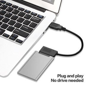 E-Yield <b>Usb</b> <b>To</b> Micro Sata <b>Cable</b> For Ssd Hard Drive Data Transfer 3.0 Interface Black - Product Image 4