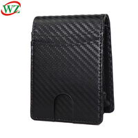 Porte-cartes de luxe pour homme en cuir véritable, porte-cartes de banque fin en aluminium, porte-cartes personnalisé avec logo et chaîne de portefeuille