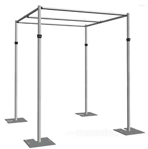 Arco <span class=keywords><strong>de</strong></span> Aluminio Plateado Semicircular para Decoración <span class=keywords><strong>de</strong></span> Eventos, Soporte Ajustable y Resistente <span class=keywords><strong>de</strong></span> 3m+ <span class=keywords><strong>de</strong></span> Alto y 1.8m+ <span class=keywords><strong>de</strong></span> Ancho para <span class=keywords><strong>Bodas</strong></span> - Product Image 2