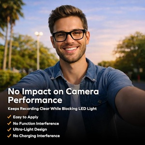 20 Pegatinas Bloqueadoras de Luz LED para Gafas Inteligentes <span class=keywords><strong>RayBan</strong></span> Meta Wayfarer/Skyler/Headliner, Cubierta Adhesiva para Bloquear la Luz LED de la Cámara - Product Image 6