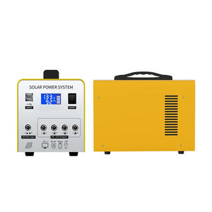 Station d'alimentation solaire portable 500W 12V, petite batterie externe pour la maison, la voiture, l'éclairage extérieur pendant les pannes de courant - Product Image 1