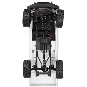 WPL C24-1 <strong>Hilux</strong> Simulated Electric 4WD 4X4 <strong>RC</strong> Climbing Truck with LED Lights Alloy Parts All Terrain Remote Control Toy for Boys - Product Image 4