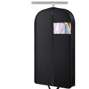 Durable reutilizable cremallera no tejido polvo Duff <span class=keywords><strong>tela</strong></span> Traje bolsas <span class=keywords><strong>ropa</strong></span> cubre Almacenamiento de viaje - Product Image 4