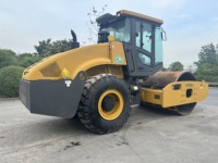 Nouvelle machine routière de marque chinoise, rouleau compresseur vibrant à tambour unique de 18 tonnes XS183J avec cabine d'opérateur à vendre