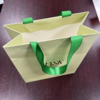 Sac en papier personnalisé avec logo imprimé, design de luxe, pour emballages cadeaux, sac en papier kraft