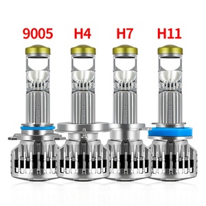 ไฟหน้าโปรเจคเตอร์ LED รุ่น Y9 Pro ขายดี พร้อมเลนส์มินิ ออโต้ LED H4 ไฟสูง ไฟต่ำ H7 H11 9005 9006 หลอดไฟหน้ารถยนต์ - Product Image 3
