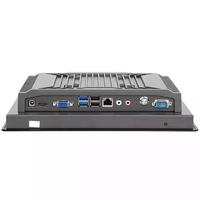 10.4 pouces windows 7 10 Linux écran tactile pc ordinateur industriel intégré boîtier en aluminium PC de qualité industrielle