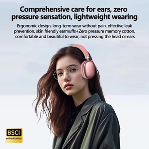 ไมโครโฟนหูฟังไร้สายตัดเสียงรบกวนสำหรับเล่นกีฬาหูฟังสเตอริโอแบบมีสายตัดเสียงรบกวนสำหรับเล่นเกมหูฟังไร้สายบลูทูธ - Product Image 6