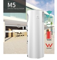 Chauffe-eau à pompe à chaleur air-eau intelligent et durable pour l'extérieur, haute efficacité, qualité supérieure, fiabilité