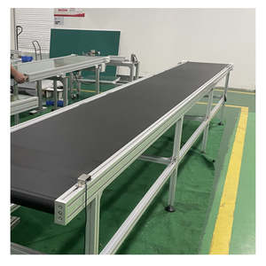 Disesuaikan PVC sabuk horisontal datar transportasi konveyor convoyor produsen pengumpan untuk inspeksi perakitan Line - Product Image 2