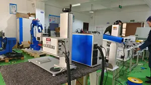 20W Fiber Laser Logo Marker Printing Mopa Engraving Machine Portable Metal Cutting Machinery