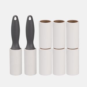 Rouleau à peluches collant personnalisé <span class=keywords><strong>de</strong></span> l'usine <span class=keywords><strong>Experts</strong></span> nettoyant la poussière Lint Rollers Tears 10 refill X 2 pk Pack lint roller For Clothes - Product Image 3