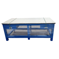 Table de soudage avec tiroirs, banc de travail robuste réglable pour soudage et ponçage à l'eau, banc de pesage
