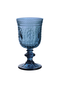 Vintage dập nổi Nhiều màu ly thủy tinh làm bằng tay mô hình hoa hồng thân thiện với môi máy rửa chén an toàn 280ml Công suất Bền phong cách - Product Image 4