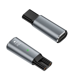 Adaptador <span class=keywords><strong>de</strong></span> conector <span class=keywords><strong>de</strong></span> aleación <span class=keywords><strong>de</strong></span> aluminio cargador tipo C para maquinillas <span class=keywords><strong>de</strong></span> afeitar <span class=keywords><strong>Philips</strong></span> cortapelos adaptador <span class=keywords><strong>de</strong></span> conector <span class=keywords><strong>de</strong></span> carga - Product Image 1