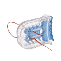 PN-MS6006 inviolable utilitaire compteur torsadé joint de fil en plastique joint de compteur de verrouillage