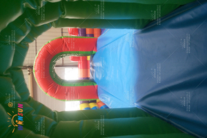 WINSUN Bouncer, Castillo Inflable y Trampolín Combinados, Tamaño Personalizado, Material de PVC Impermeable y Resistente al Fuego, Certificado CE, Fácil Instalación - Product Image 3