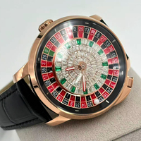Montre mécanique pour homme élégante et tendance, boîtier en acier inoxydable, cadran en verre minéral, résistance à l'eau 3BAR, mouvement NH35