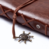 Carnet de pirate rétro créatif, cahier à feuilles mobiles, livre d'art portable et exquis, cadeau de rassemblement d'étudiant, journal, vente en gros