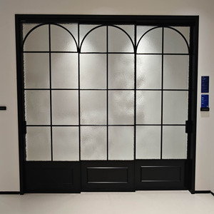 Porte coulissante en verre à cadre ultra-fin Deioux, résistante au vent, avec cadre robuste pour balcon, OEM ODM personnalisé - Product Image 2