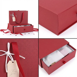 Luxury Wedding Dress Box Recycled Art Paper Cardboard Magnetic Closure UV Coating Matte Customizable 2mm for Business Gifts - Product Image 2
