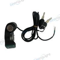Interrupteur à clé de haute qualité pour trottinette électrique – Verrouillage de tension et interrupteur d'alimentation pour réparation et assemblage