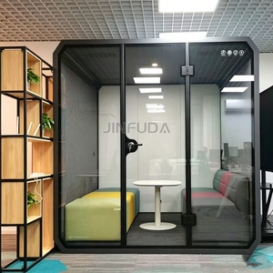 Cabina <span class=keywords><strong>de</strong></span> Oficina Modular JINFUDA con Alto Rendimiento <span class=keywords><strong>de</strong></span> Insonorización <span class=keywords><strong>para</strong></span> Oficinas en Casa, Espacios <span class=keywords><strong>de</strong></span> Co-Working y Estaciones <span class=keywords><strong>de</strong></span> Trabajo en Jardín - Product Image 5
