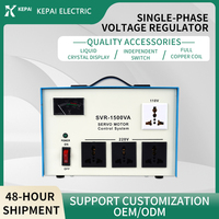Stabilisateur de Tension Servo Monophasé Sur Mesure 1000 VA 220 V SVR Compact et Régulateur CA à Performance Stable