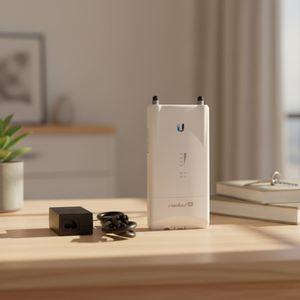 R5AC-Lite Rocket 5AC Lite 802.11ac 5GHz AirMAX AC Basestation 1 X 10/100/1000 <b>Ethernet</b> Port <b>Wireless</b> Bridge - Product Image 1
