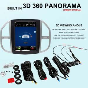 Reproductor Multimedia para Auto de 8GB+128GB con GPS para Benz W447 Vito 3 119d 2014-2020, Estilo Tesla, Navegación de 12.1 Pulgadas, Estéreo, CarPlay, Android - Product Image 5