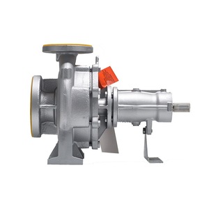 Pompe de circulation d'huile thermique NTT NTT80 160U5A W4 centrifuge industrielle pour transfert d'huile de chauffage, motorisée en fonte ductile - Product Image 3