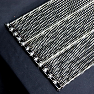 Kim loại SS304 316 chuỗi điều khiển cân bằng xoắn ốc dây liên kết thắt lưng bện cho submerger băng tải - Product Image 3