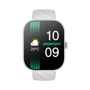 Montre connectée Dafit 2.01 pouces TFT, tracker d'activité physique, plus de 100 modes sportifs, répondre aux appels, fréquence cardiaque, pression artérielle, D02, surveillance de la santé <span class=keywords><strong>24h</strong></span>/24 - Product Image 1