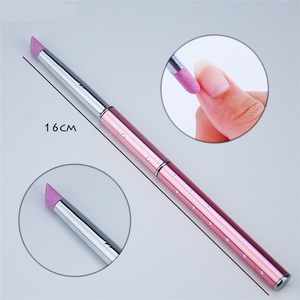 Bâtonnet de polissage en céramique à double tête pour cuticules et peaux mortes, outil de manucure professionnel pour salon - Product Image 5
