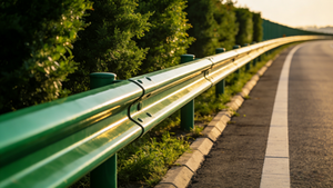 राजमार्ग सुरक्षा और सड़क के उपयोग के लिए उच्च तीव्रता वाले प्राइमाटिक चिंतनशील के साथ डब्ल्यू-बीम पैदल यात्री संरक्ष। - Product Image 3