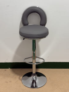 Tabourets <span class=keywords><strong>de</strong></span> bar durables en gros avec base électroplaquée, structure stable, coussin large, 2 pièces/carton, pour <span class=keywords><strong>cuisine</strong></span> - Product Image 4